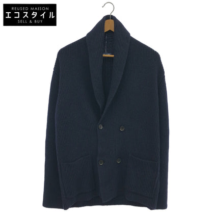 Drumohr ドルモア ネイビー ショールカラー ダブルブレストニットジャケット トップス
