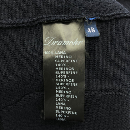 Drumohr Navy Three-Pocket 3B Tailored Jacket Tops