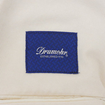Drumohr ドルモア 3B テーラードジャケット メンズ コットン アイボリー ジャケット