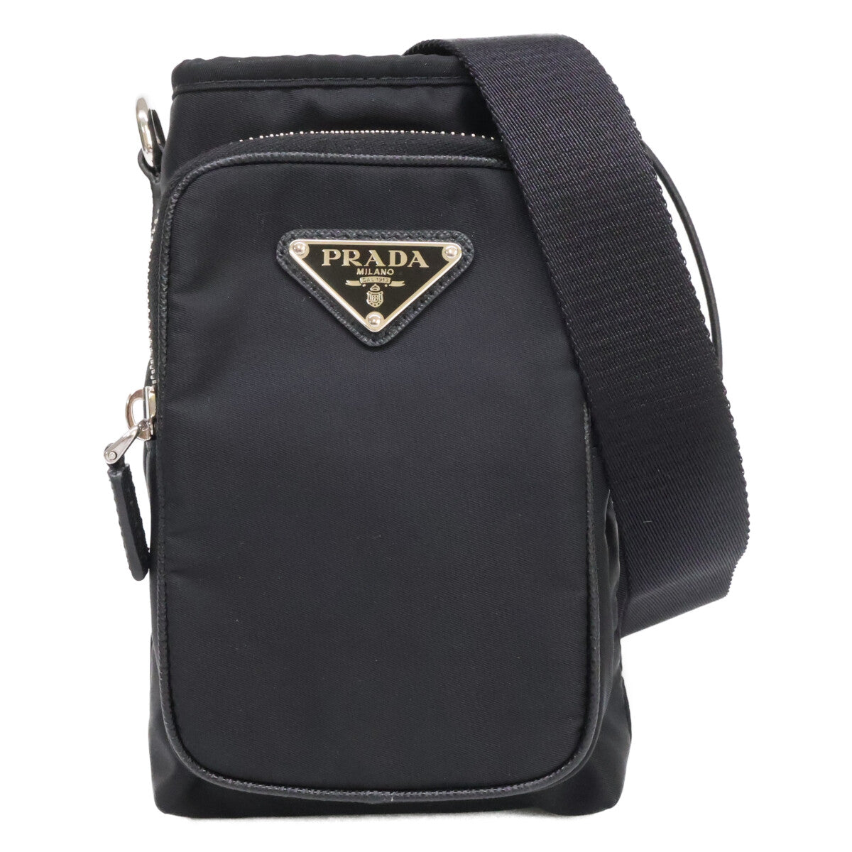 PRADA プラダ 新品同様 2ZH155 Re-Nylon サフィアーノ スマートフォンケース ショルダーバッグ