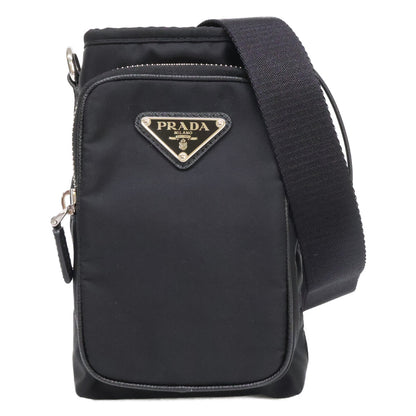 PRADA プラダ 新品同様 2ZH155 Re-Nylon サフィアーノ スマートフォンケース ショルダーバッグ