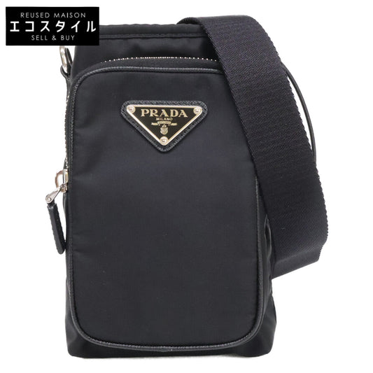 PRADA プラダ 新品同様 2ZH155 Re-Nylon サフィアーノ スマートフォンケース ショルダーバッグ