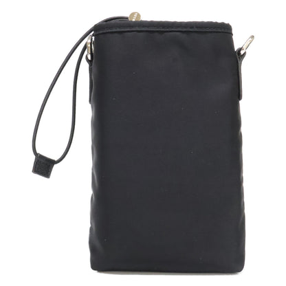 PRADA プラダ 新品同様 2ZH155 Re-Nylon サフィアーノ スマートフォンケース ショルダーバッグ
