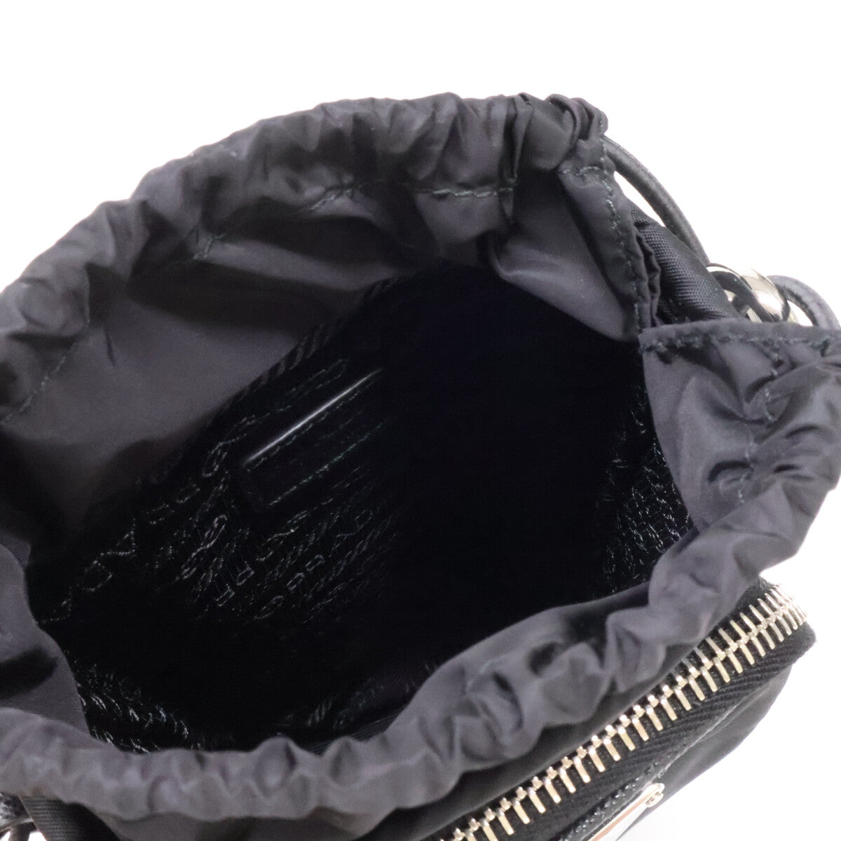 PRADA プラダ 新品同様 2ZH155 Re-Nylon サフィアーノ スマートフォンケース ショルダーバッグ