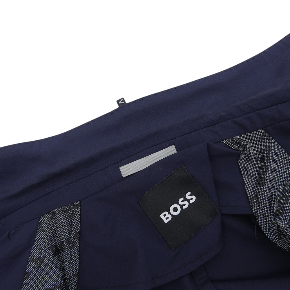 BOSS ボス 【Performance】 ノッチドラペル 2Bシングルジャケット メンズ ネイビー 50 ジャケット