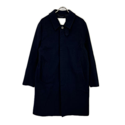 MACKINTOSH マッキントッシュ ネイビー ダンケルド ウールステンカラー比翼コート コート
