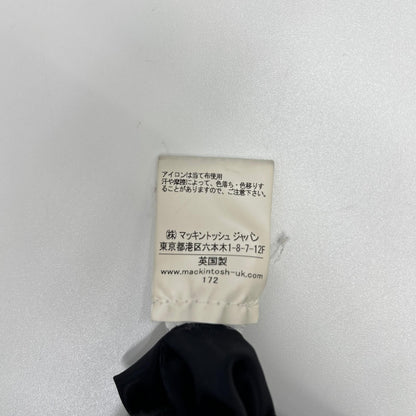 MACKINTOSH マッキントッシュ ネイビー ダンケルド ウールステンカラー比翼コート コート