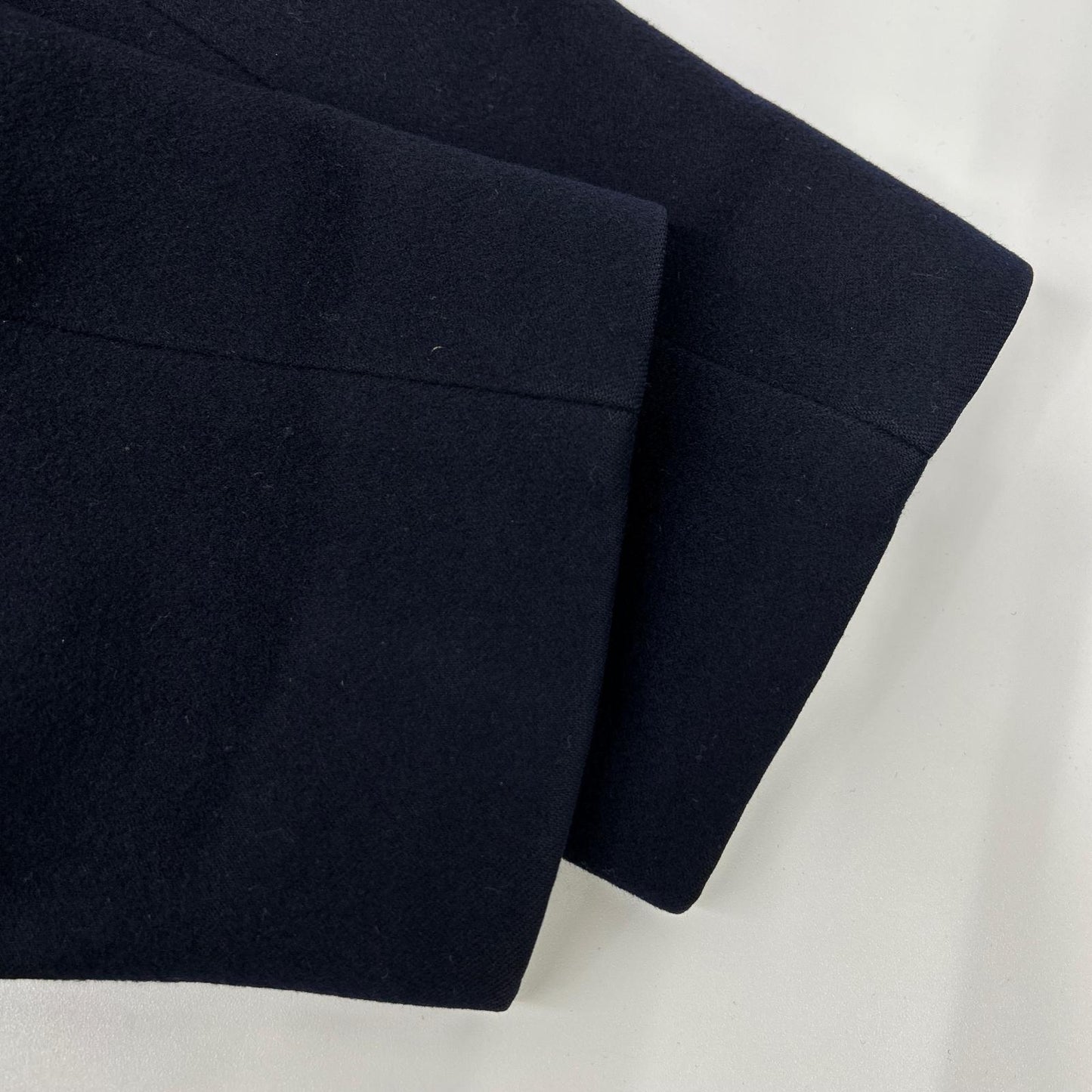 MACKINTOSH マッキントッシュ ネイビー ダンケルド ウールステンカラー比翼コート コート