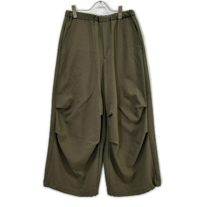 LAD MUSICIAN ラッドミュージシャン 23SS カーキ 2123-508 POLYESTER TROPICAL OVER PANTS/ポリエステル トロピカル オーバーパンツ ボトムス