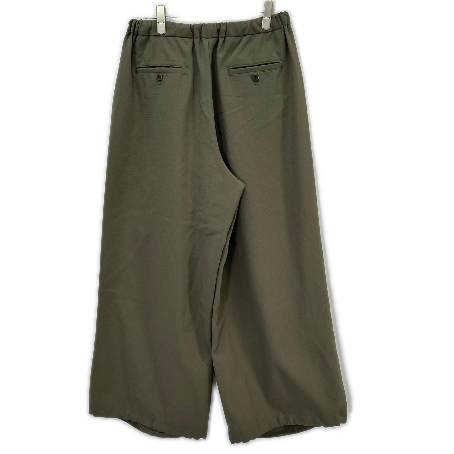 LAD MUSICIAN ラッドミュージシャン 23SS カーキ 2123-508 POLYESTER TROPICAL OVER PANTS/ポリエステル トロピカル オーバーパンツ ボトムス
