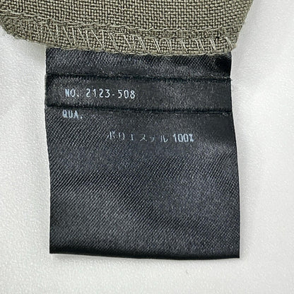 LAD MUSICIAN ラッドミュージシャン 23SS カーキ 2123-508 POLYESTER TROPICAL OVER PANTS/ポリエステル トロピカル オーバーパンツ ボトムス