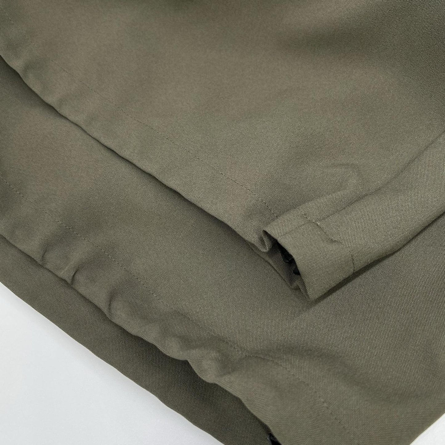 LAD MUSICIAN ラッドミュージシャン 23SS カーキ 2123-508 POLYESTER TROPICAL OVER PANTS/ポリエステル トロピカル オーバーパンツ ボトムス