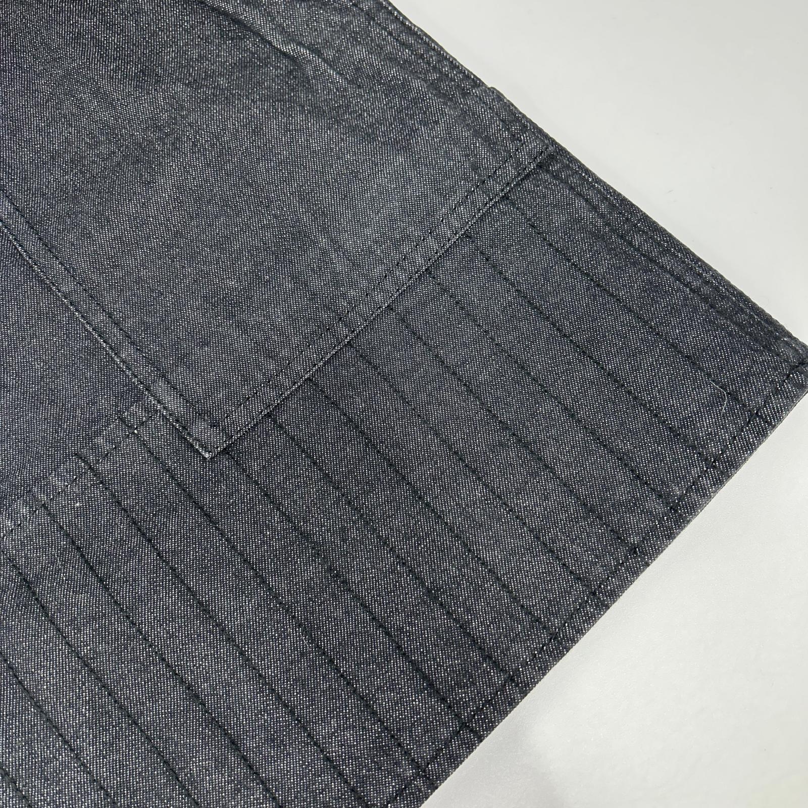 HERMES エルメス 22SS 2E0350DQ インディゴ セリエボタンデニムスカート スカート