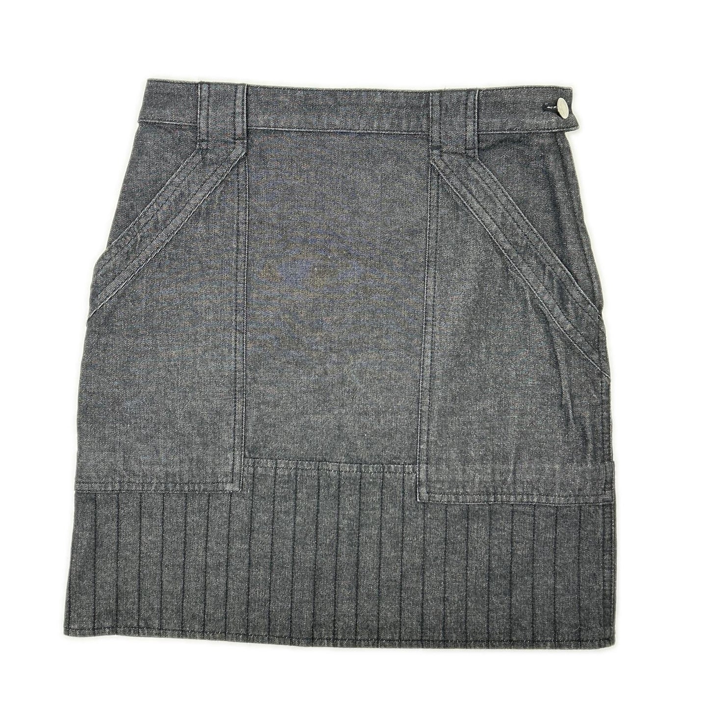 HERMES エルメス 22SS 2E0350DQ インディゴ セリエボタンデニムスカート スカート