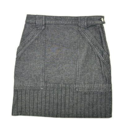 HERMES エルメス 22SS 2E0350DQ インディゴ セリエボタンデニムスカート スカート