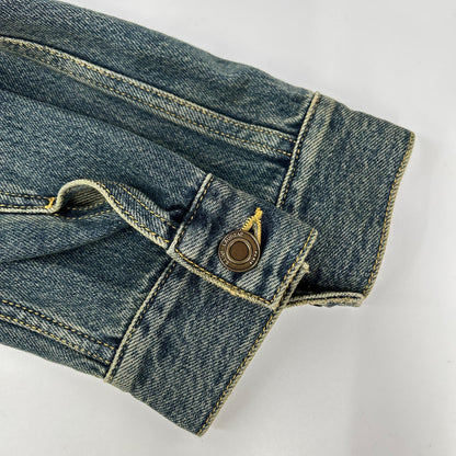 SAINT LAURENT PARIS サンローランパリ 695196 インディゴ デニムトラッカージャケット ジャケット