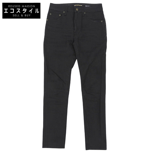 SAINT LAURENT PARIS サンローランパリ デニム スキニーパンツ ボトムス レディース ブラック 24 527379 ボトムス