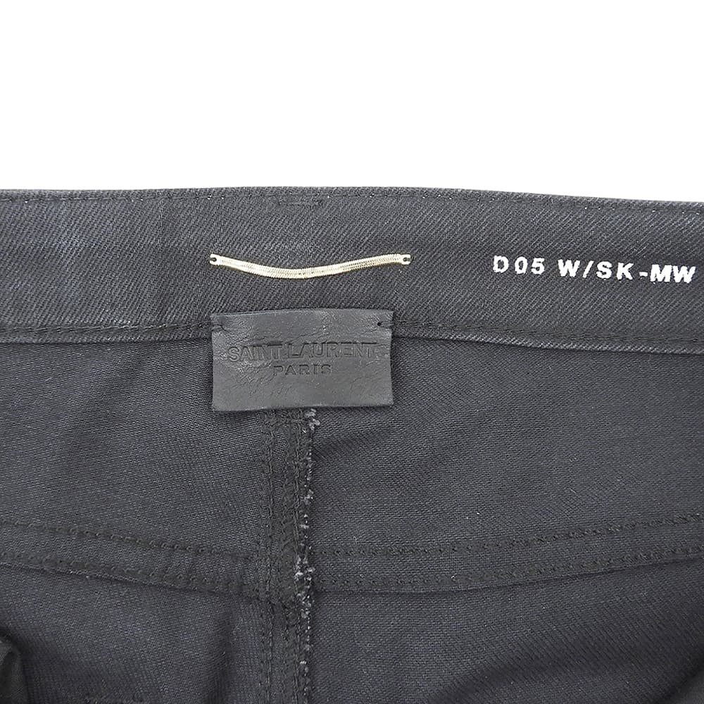 SAINT LAURENT PARIS サンローランパリ デニム スキニーパンツ ボトムス レディース ブラック 24 527379 ボトムス