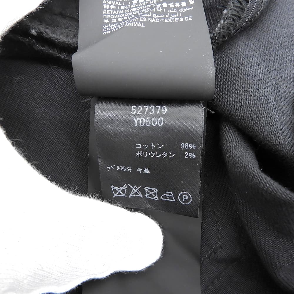 SAINT LAURENT PARIS サンローランパリ デニム スキニーパンツ ボトムス レディース ブラック 24 527379 ボトムス