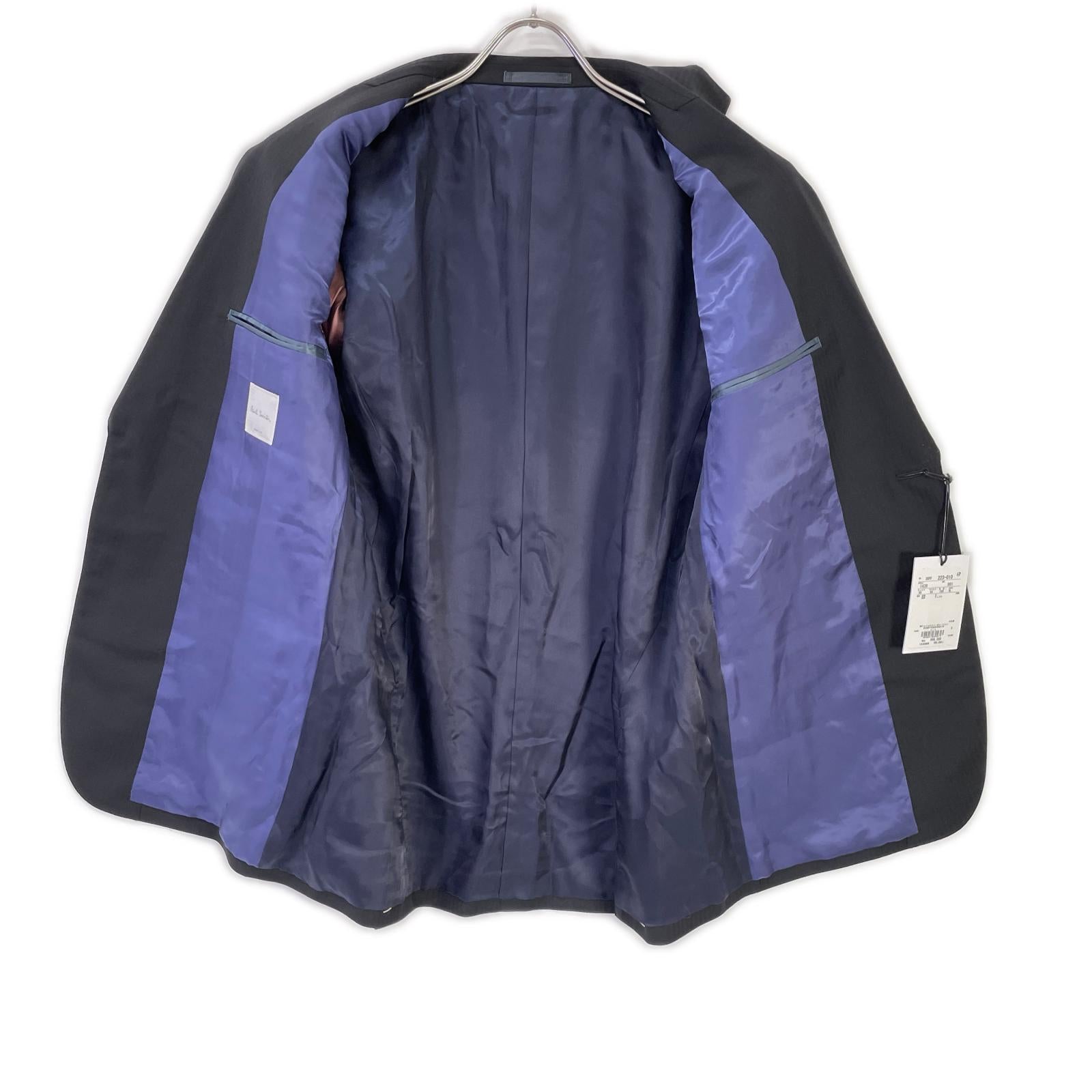 PaulSmith ポールスミス 223010 1439 ブラック ヘリンボーン 2Bスーツ 2ピースセットアップ スーツ セットアップ
