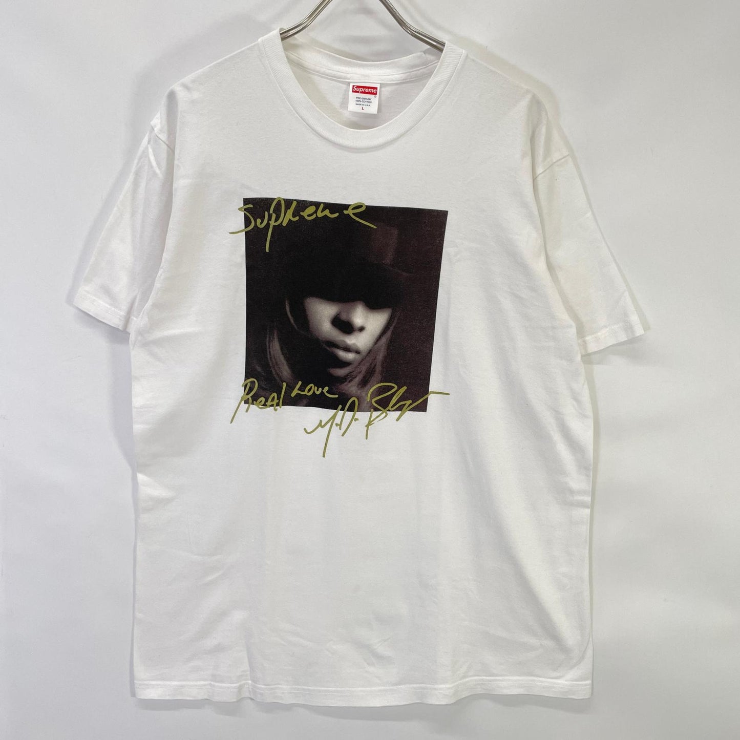 Supreme シュプリーム 19AW ホワイト Mary J. Blige Tee メアリー J. ブライジ Tシャツ トップス