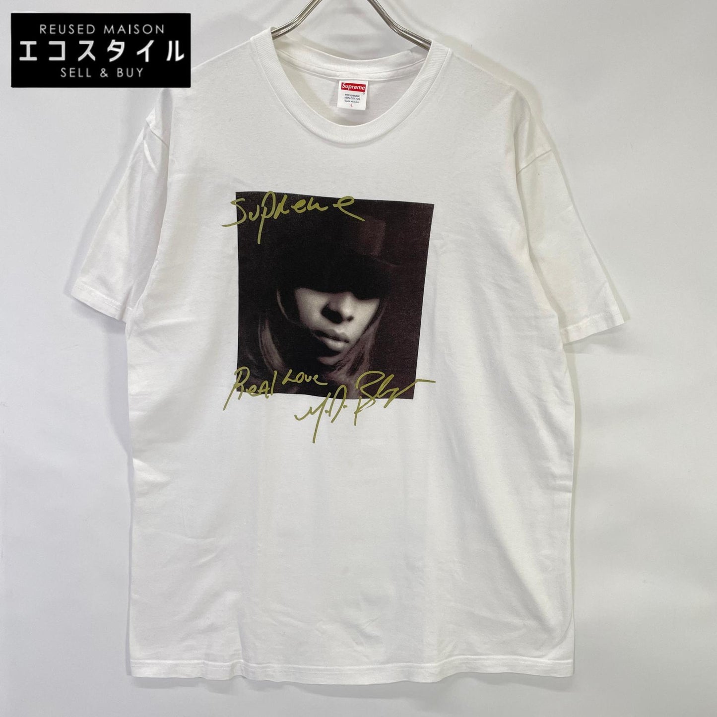 Supreme シュプリーム 19AW ホワイト Mary J. Blige Tee メアリー J. ブライジ Tシャツ トップス