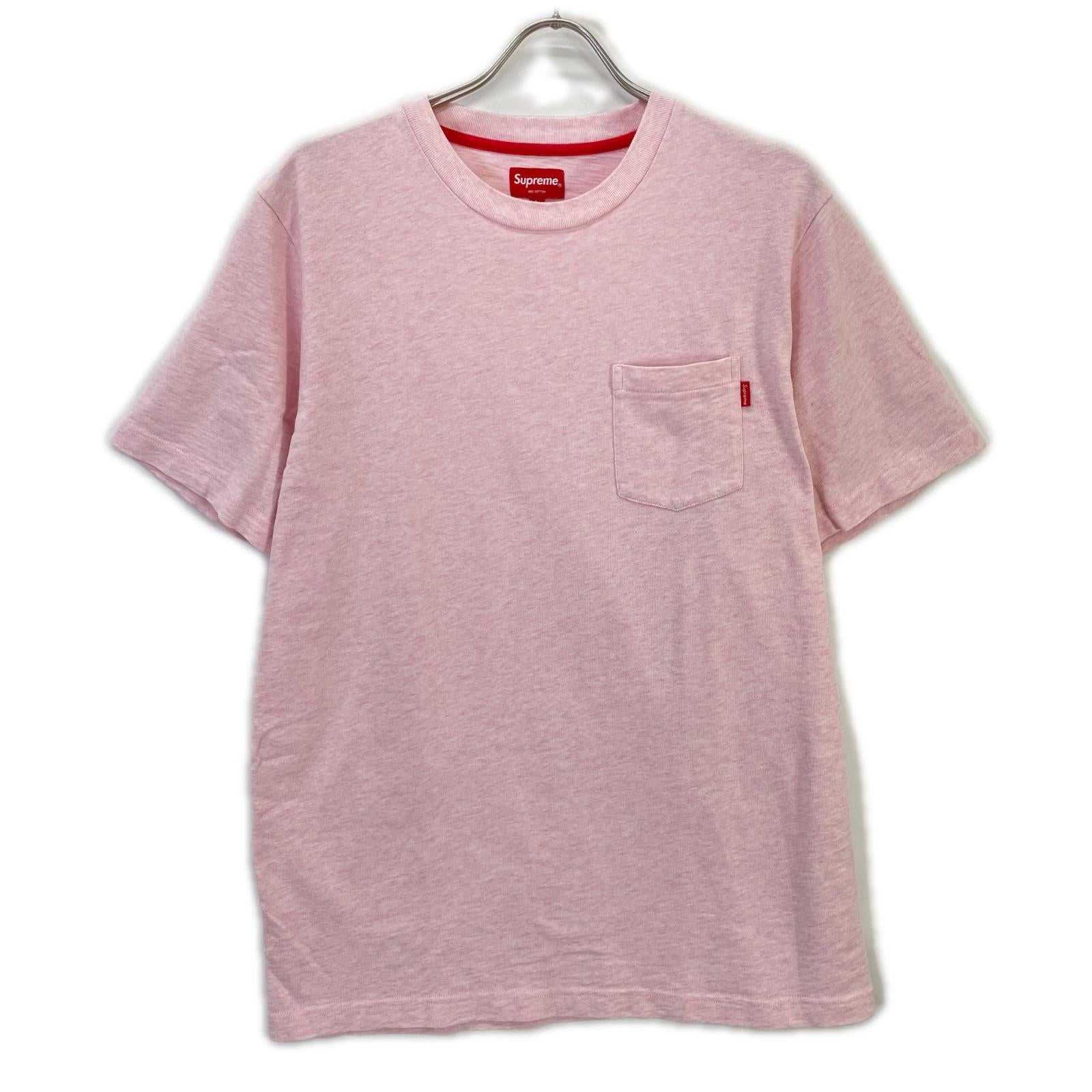Supreme シュプリーム ピンク S/S Pocket Tee ポケットTシャツ