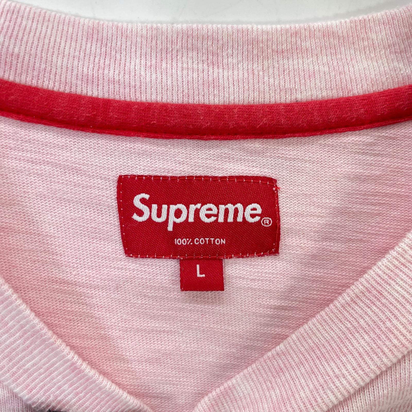 Supreme シュプリーム ピンク S/S Pocket Tee ポケットTシャツ