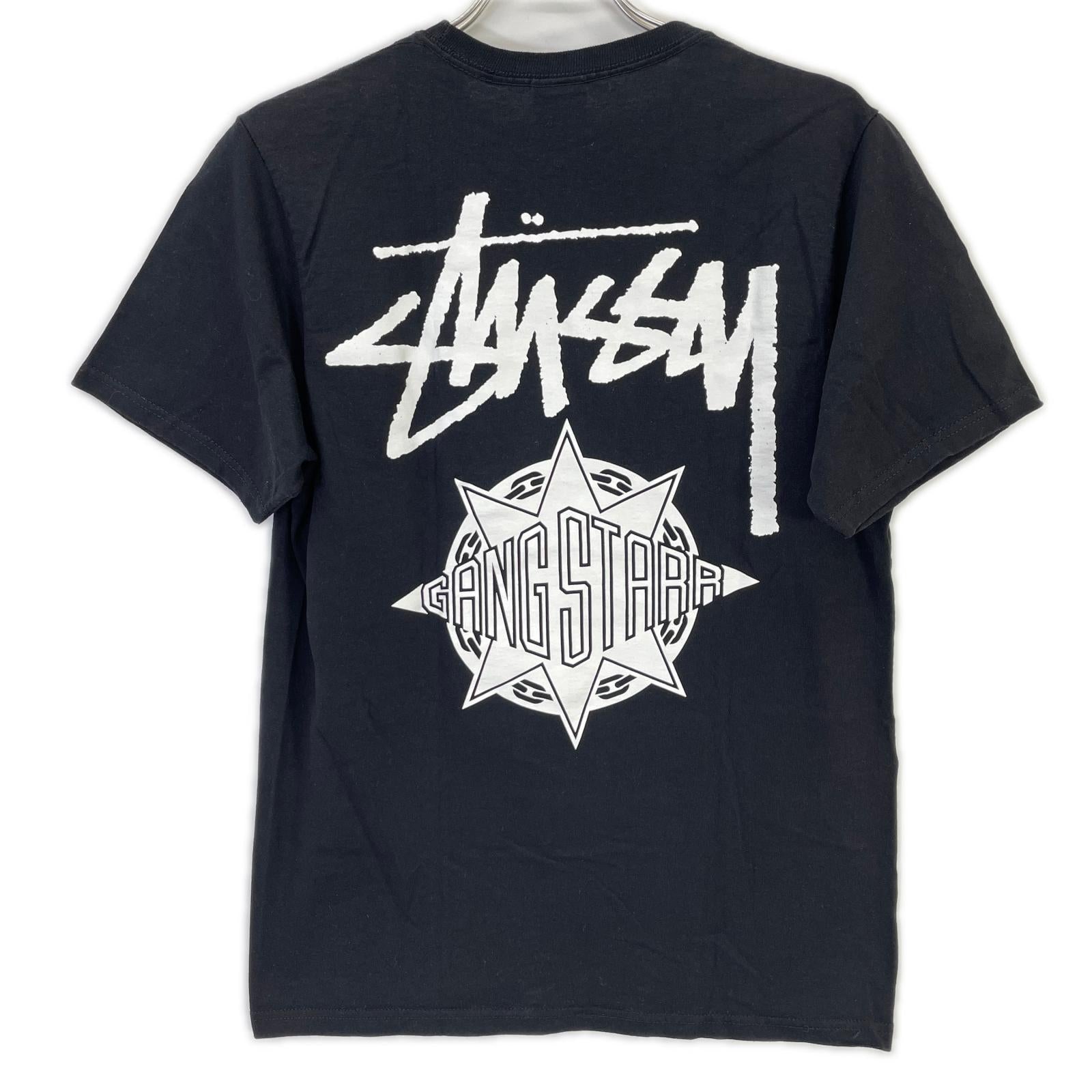 stussy ステューシー 【×Gang Starr】ブラック Take It Personal Tee プリントTシャツ トップス