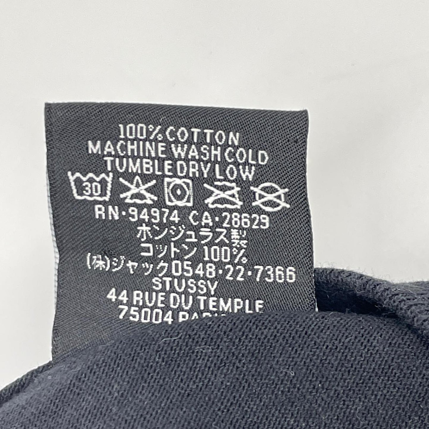 stussy ステューシー 【×Gang Starr】ブラック Take It Personal Tee プリントTシャツ トップス