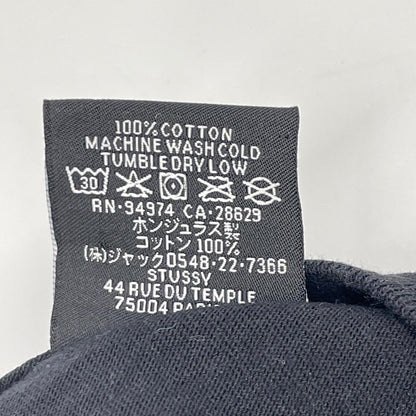 stussy ステューシー 【×Gang Starr】ブラック Take It Personal Tee プリントTシャツ トップス