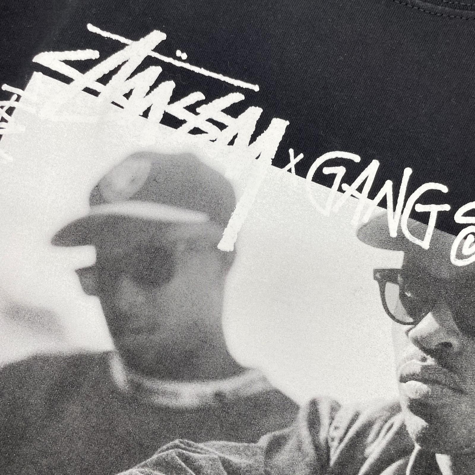 stussy ステューシー 【×Gang Starr】ブラック Take It Personal Tee プリントTシャツ トップス