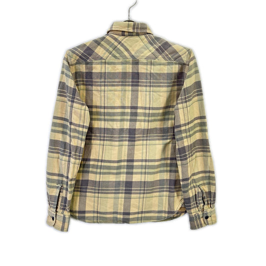 RRL ダブルアールエル WMRRWOVS2C00028 ベージュ コットン チェック柄 フランネルシャツ トップス