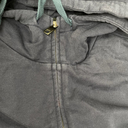 DOLCE&GABBANA DOLCE&GABBANA navy cotton zip-up hoodie sweatshirt hoodie tops