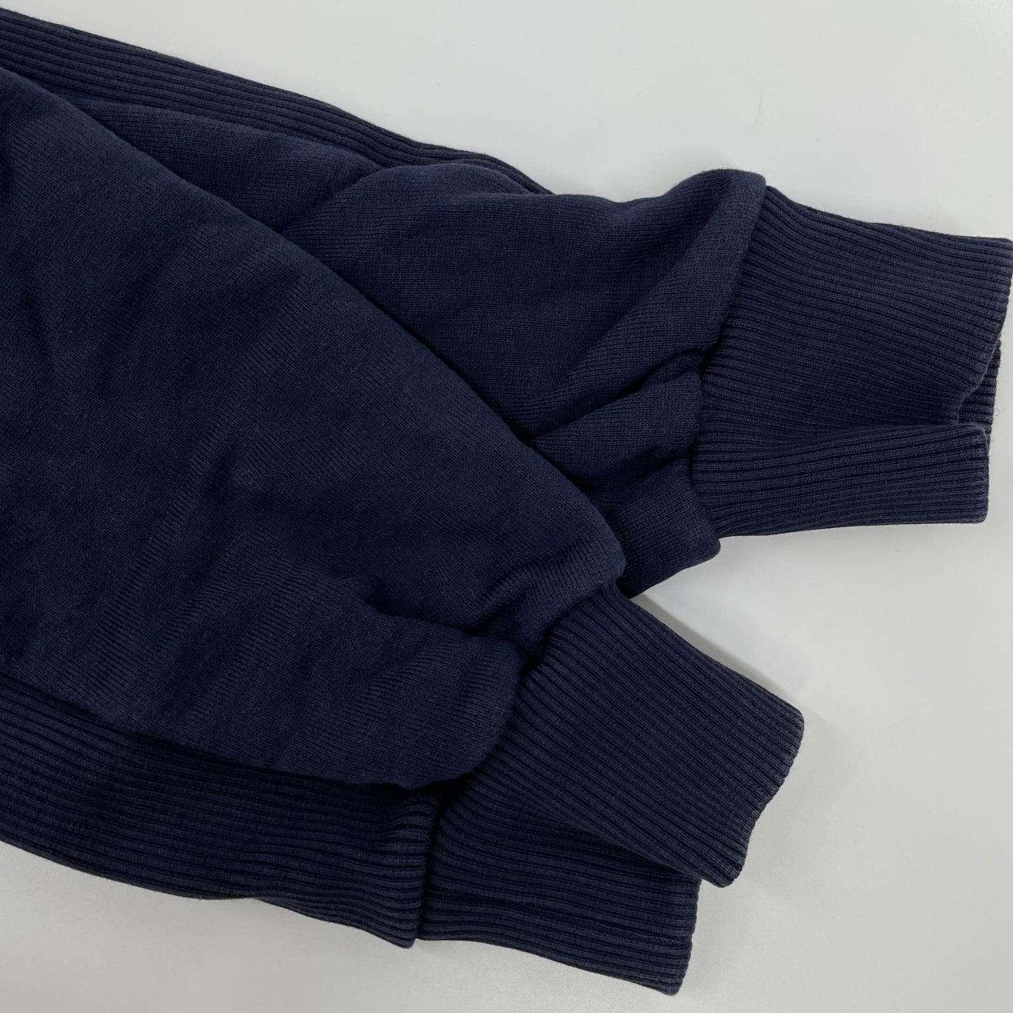 DOLCE&GABBANA DOLCE&GABBANA navy cotton zip-up hoodie sweatshirt hoodie tops