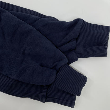 DOLCE&GABBANA DOLCE&GABBANA navy cotton zip-up hoodie sweatshirt hoodie tops