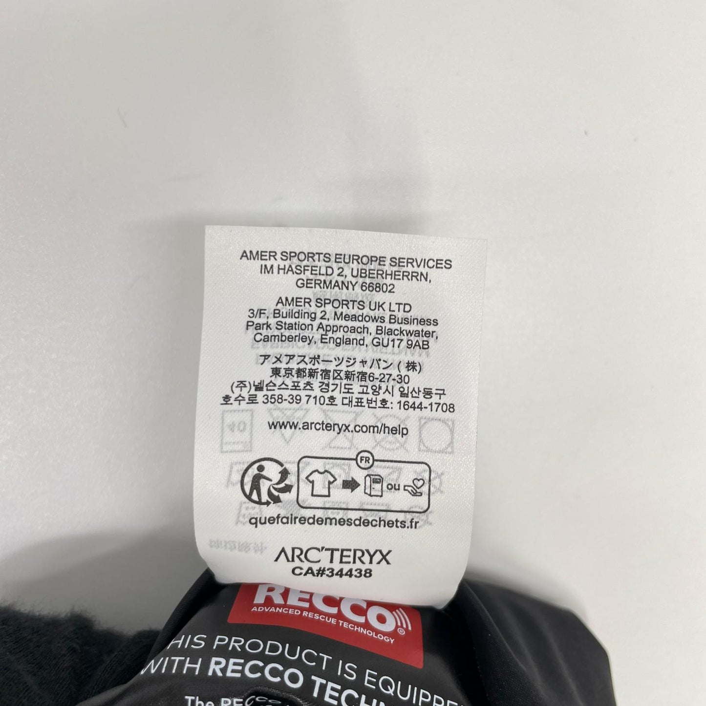 ARC'TERYX アークテリクス 2025 X000010513 Black GORE-TEX Beta Jacket Jacket