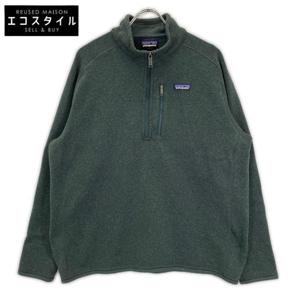 Patagonia パタゴニア 17年製 25522 モスグリーン ベターセーター ハーフジッププルオーバー トップス