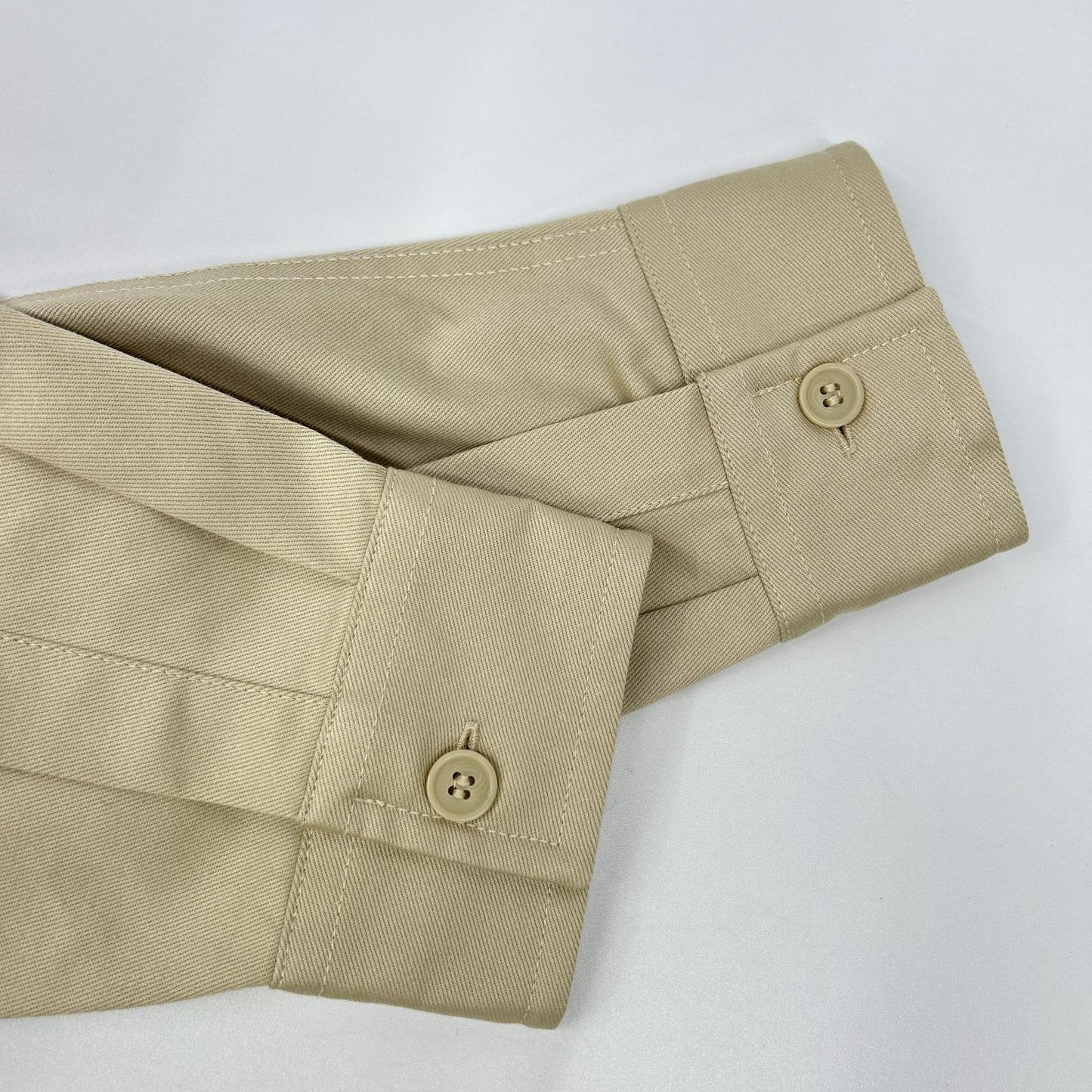 FRED PERRY フレッドペリー M2400 ベージュ コットンツイル Twill Overshirt/オーバーシャツ トップス