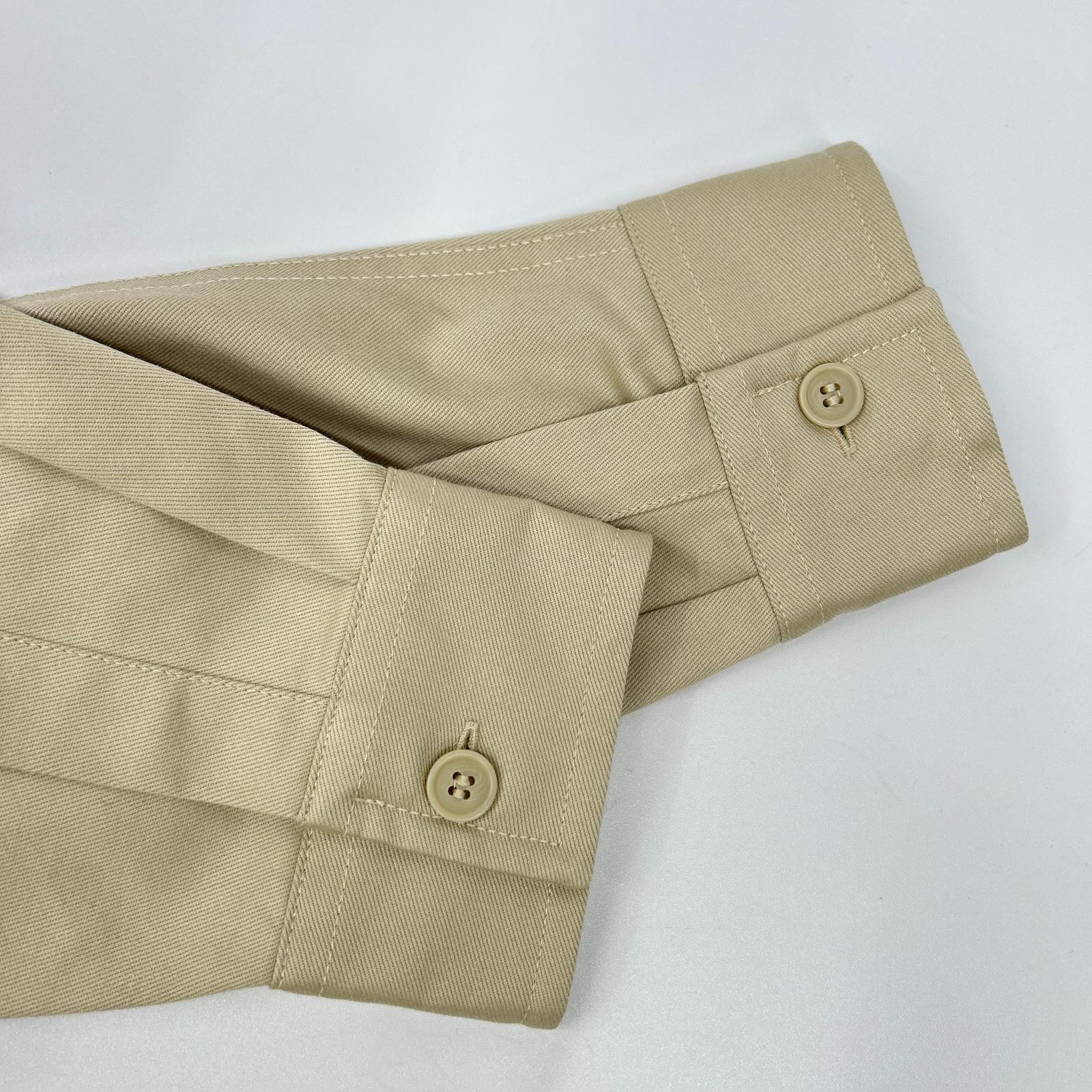 FRED PERRY フレッドペリー M2400 ベージュ コットンツイル Twill Overshirt/オーバーシャツ トップス