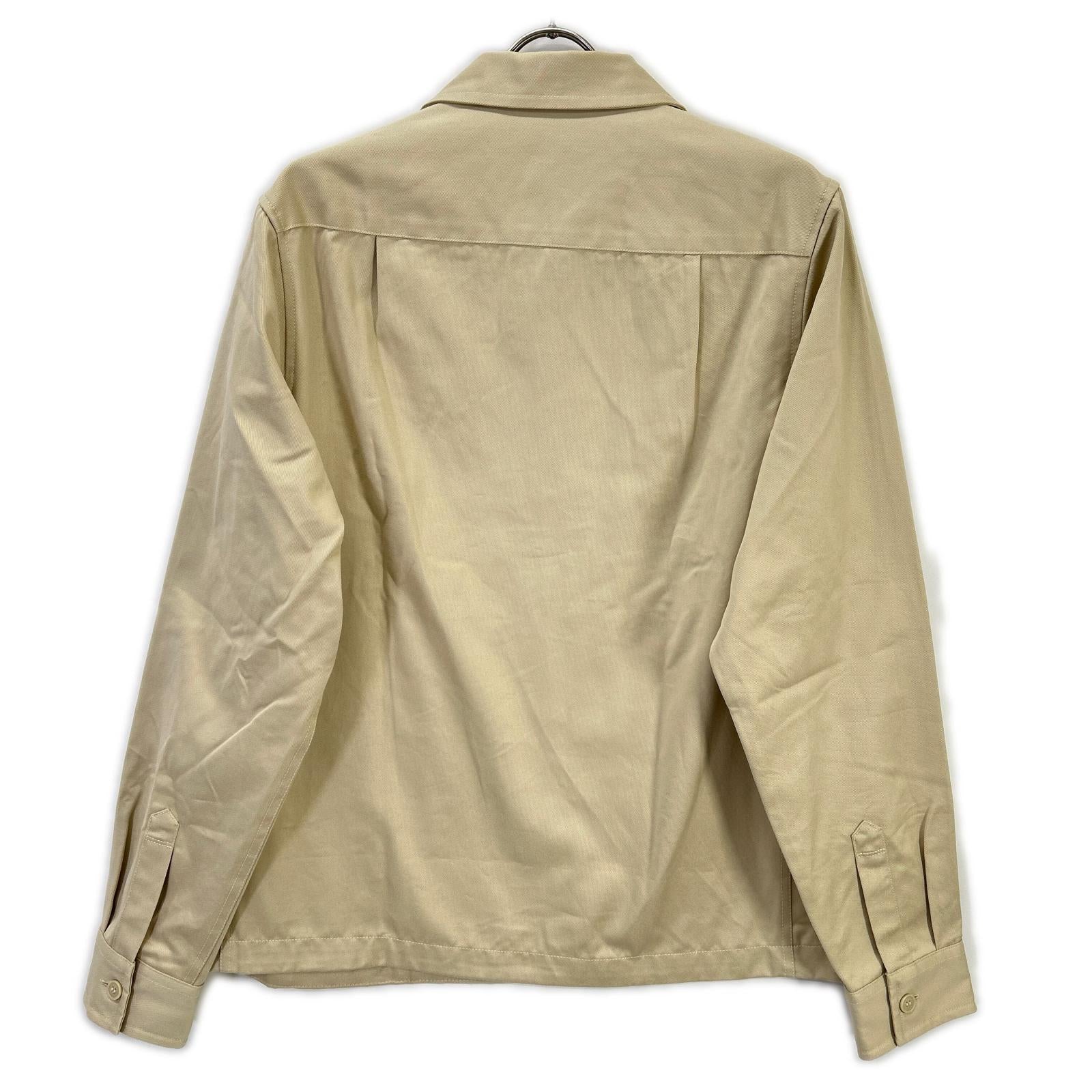 FRED PERRY フレッドペリー M2400 ベージュ コットンツイル Twill Overshirt/オーバーシャツ トップス