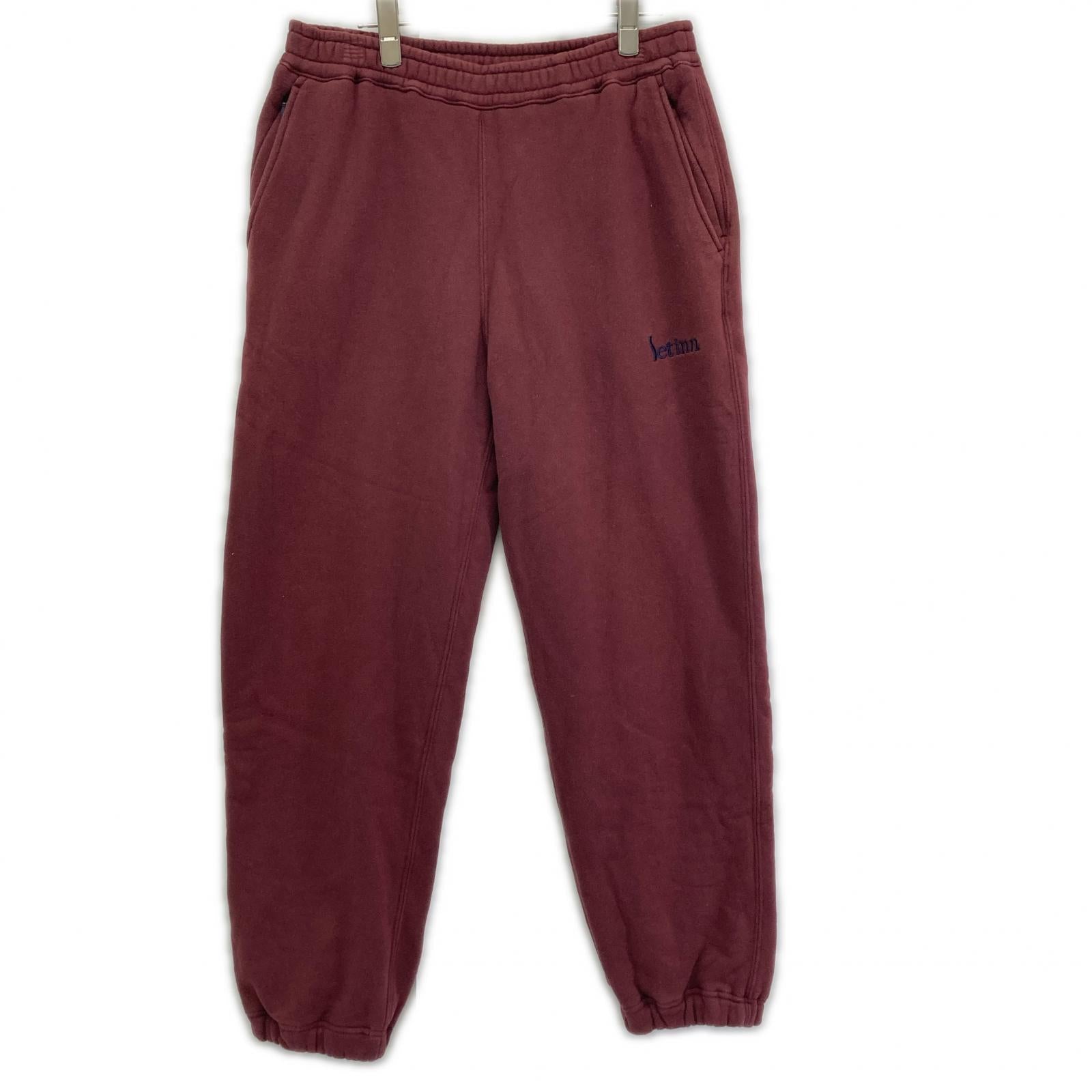 Setinn セットイン 24SS ボルドー コットン Tour Sweat Pants ツアースウェットパンツ ボトムス