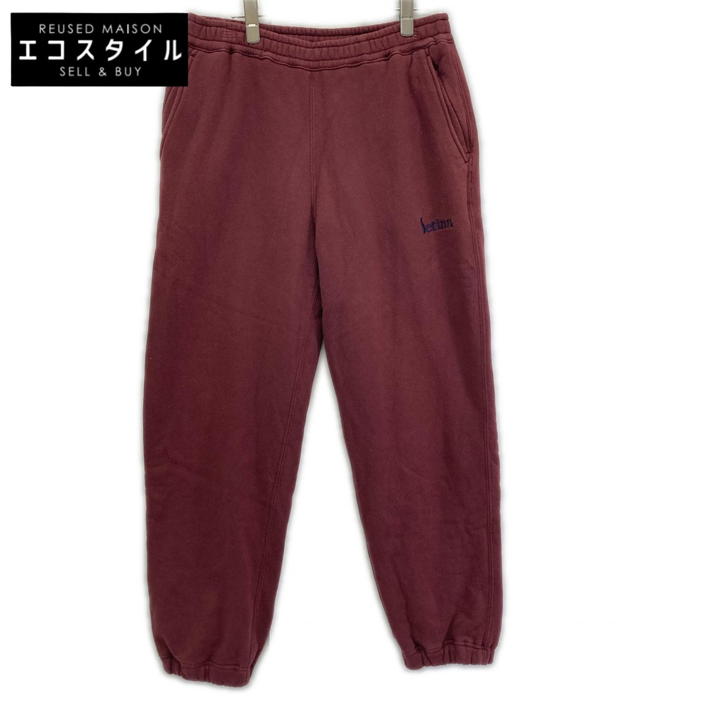 Setinn セットイン 24SS ボルドー コットン Tour Sweat Pants ツアースウェットパンツ ボトムス