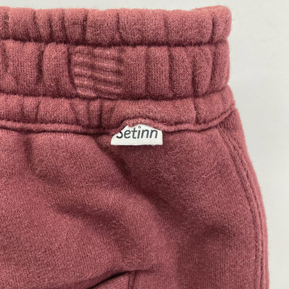 Setinn セットイン 24SS ボルドー コットン Tour Sweat Pants ツアースウェットパンツ ボトムス