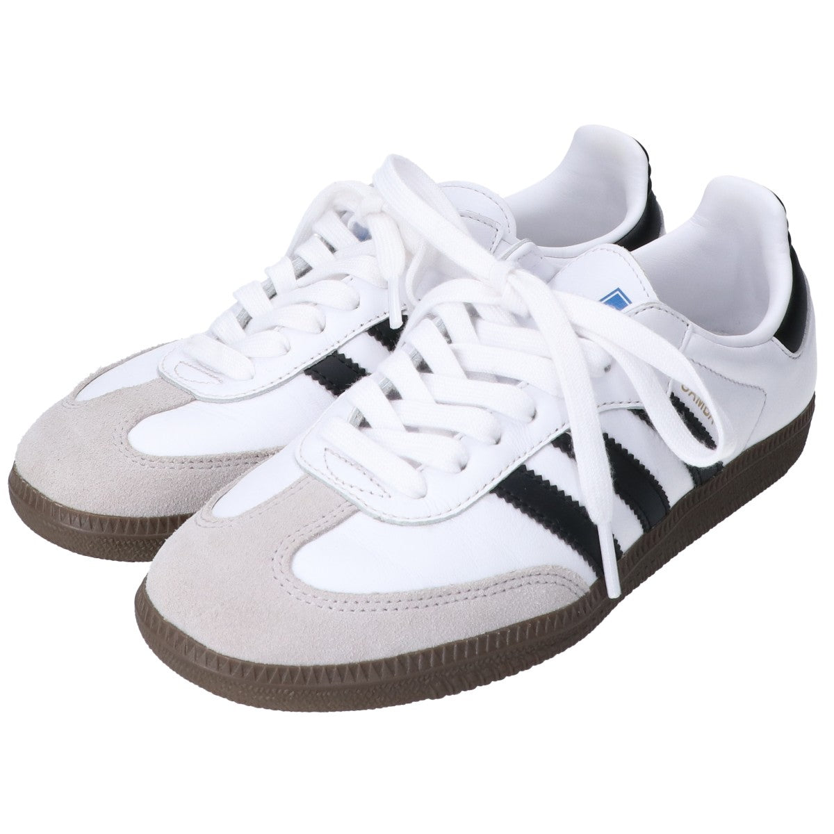 adidas アディダス 25年製 B75806 ホワイト SAMBA OG ローカットスニーカー シューズ