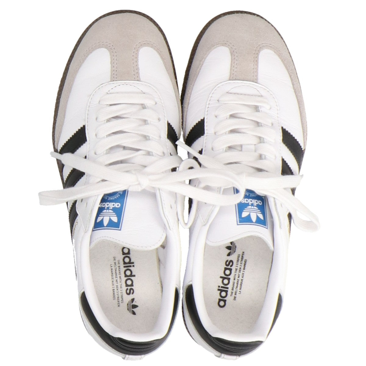 adidas アディダス 25年製 B75806 ホワイト SAMBA OG ローカットスニーカー シューズ