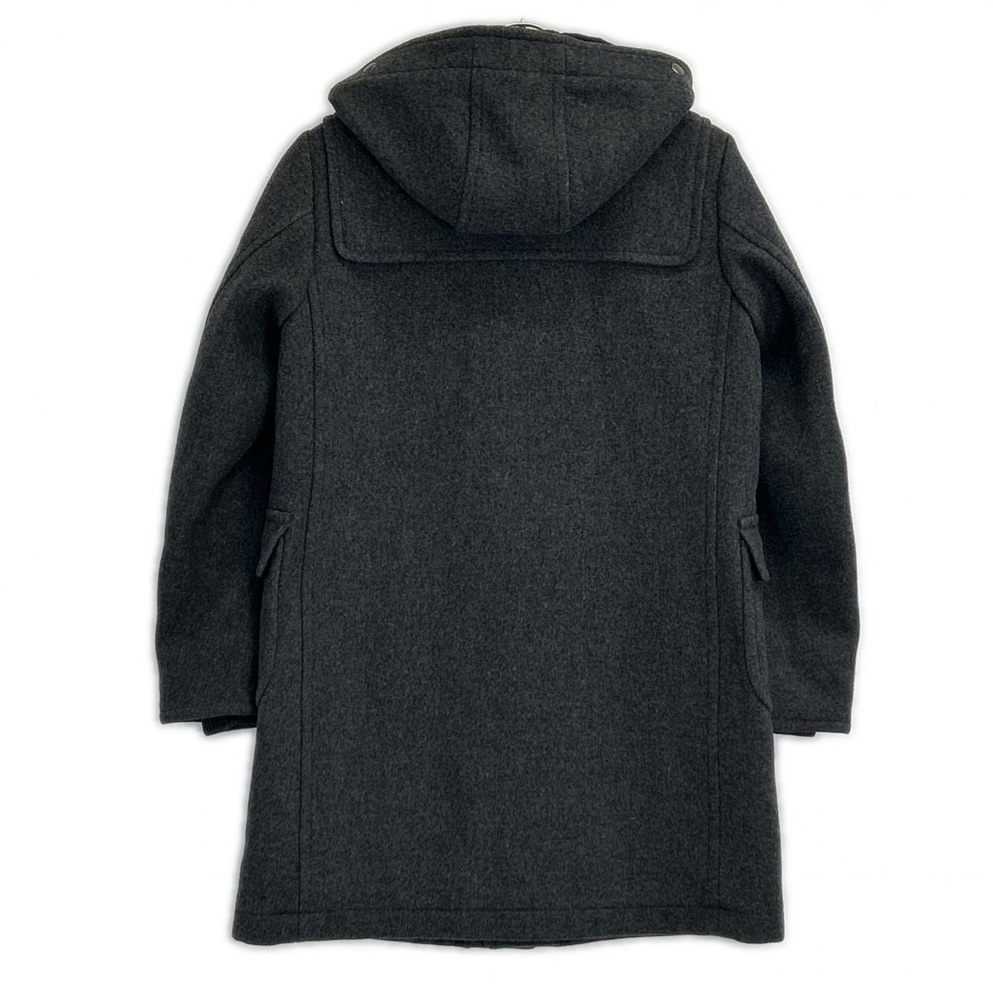 SCYE BASICS サイベーシックス 5215-73500 グレー ウール×カシミヤ メルトンダッフルコート コート