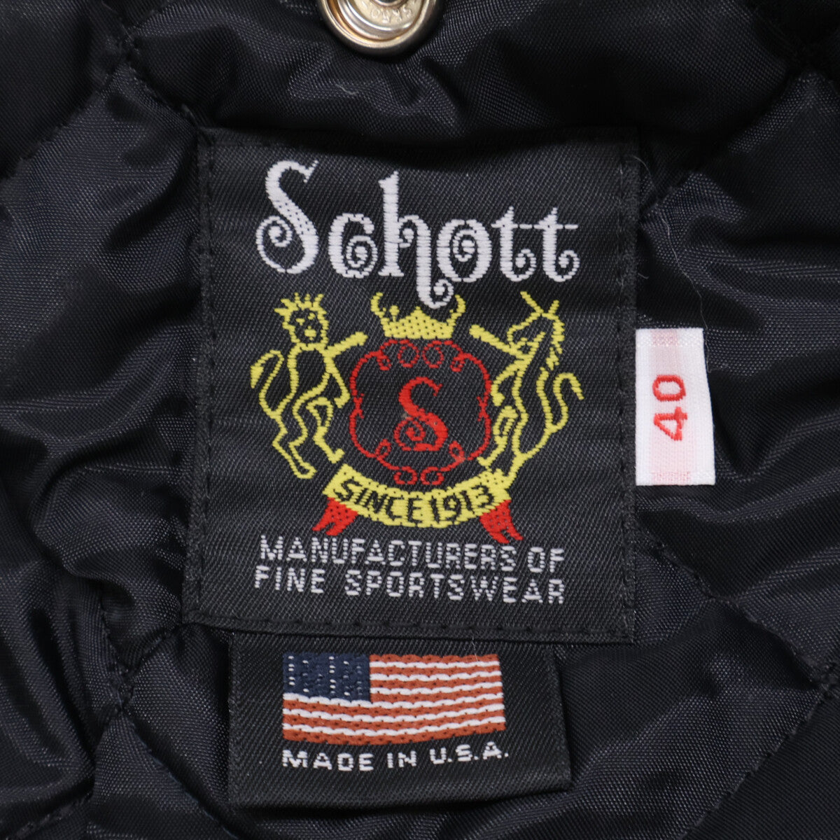 schott ショット 【国内正規】613UST ONESTAR TALL ワンスタートール ダブルライダースジャケット ジャケット