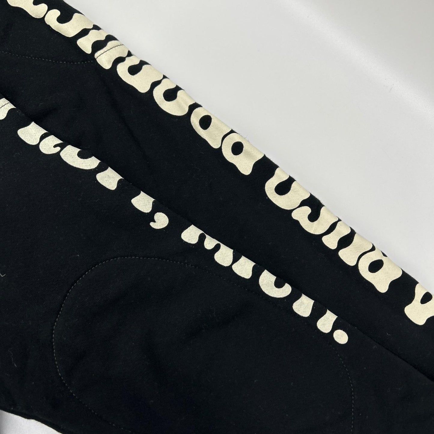 THE REAL MCCOY'S 【Buco】black padded racing sweatshirt top