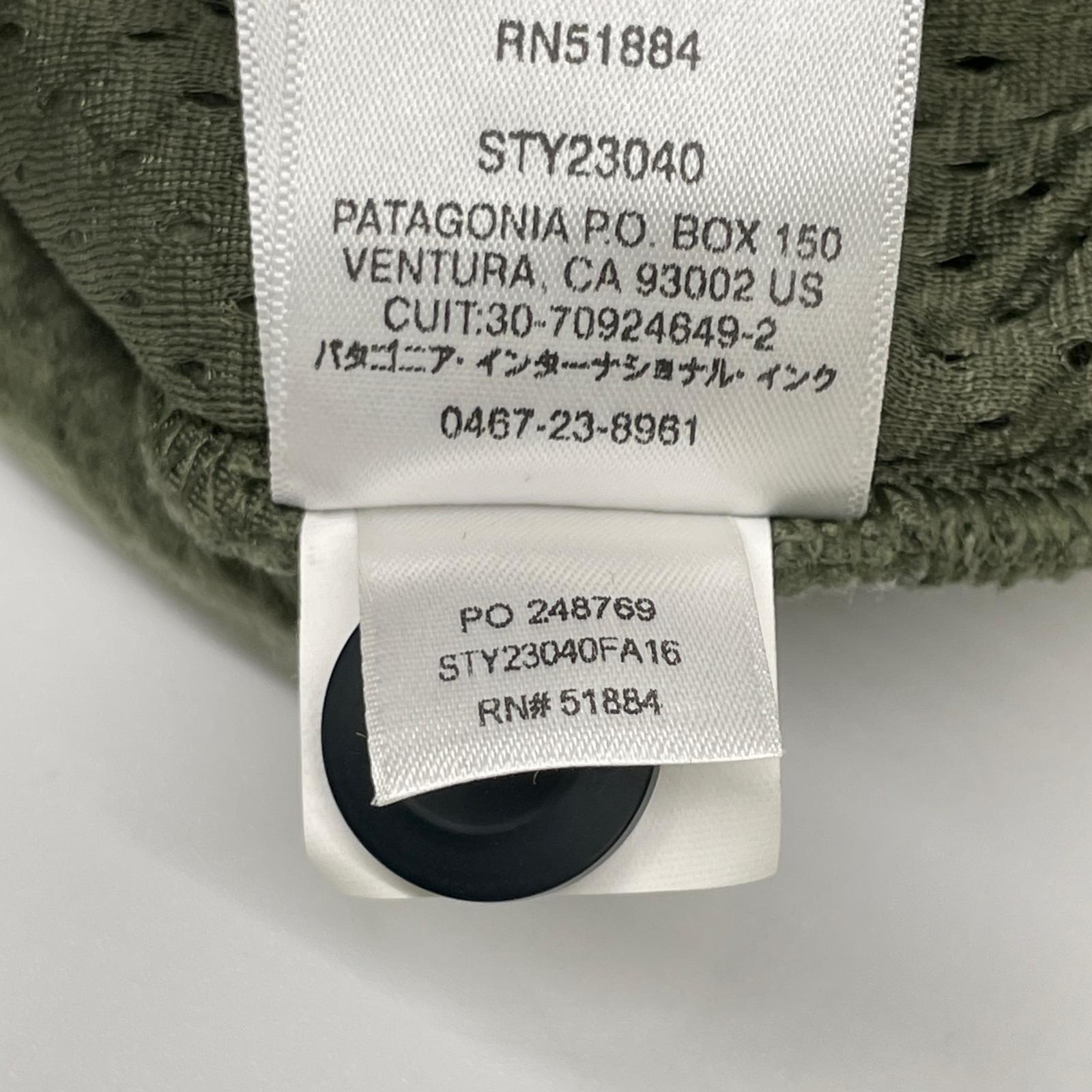 Patagonia パタゴニア 16年製 23040 モスグリーン シアーリングフリースプルオーバー トップス